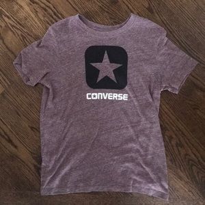 Purple Converse Graphic T-Shirt